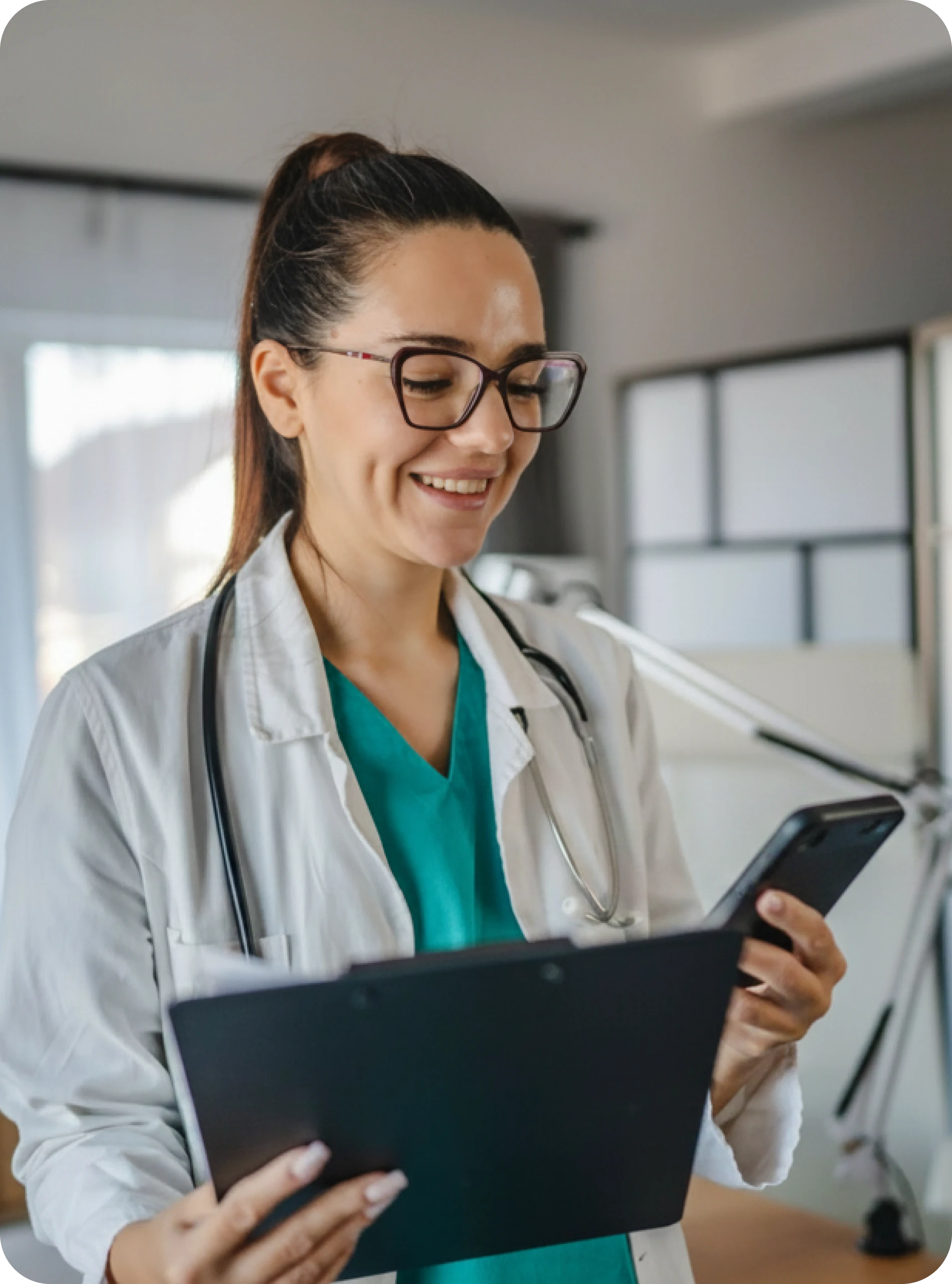 Person in a virtual CBT consultation with a physician