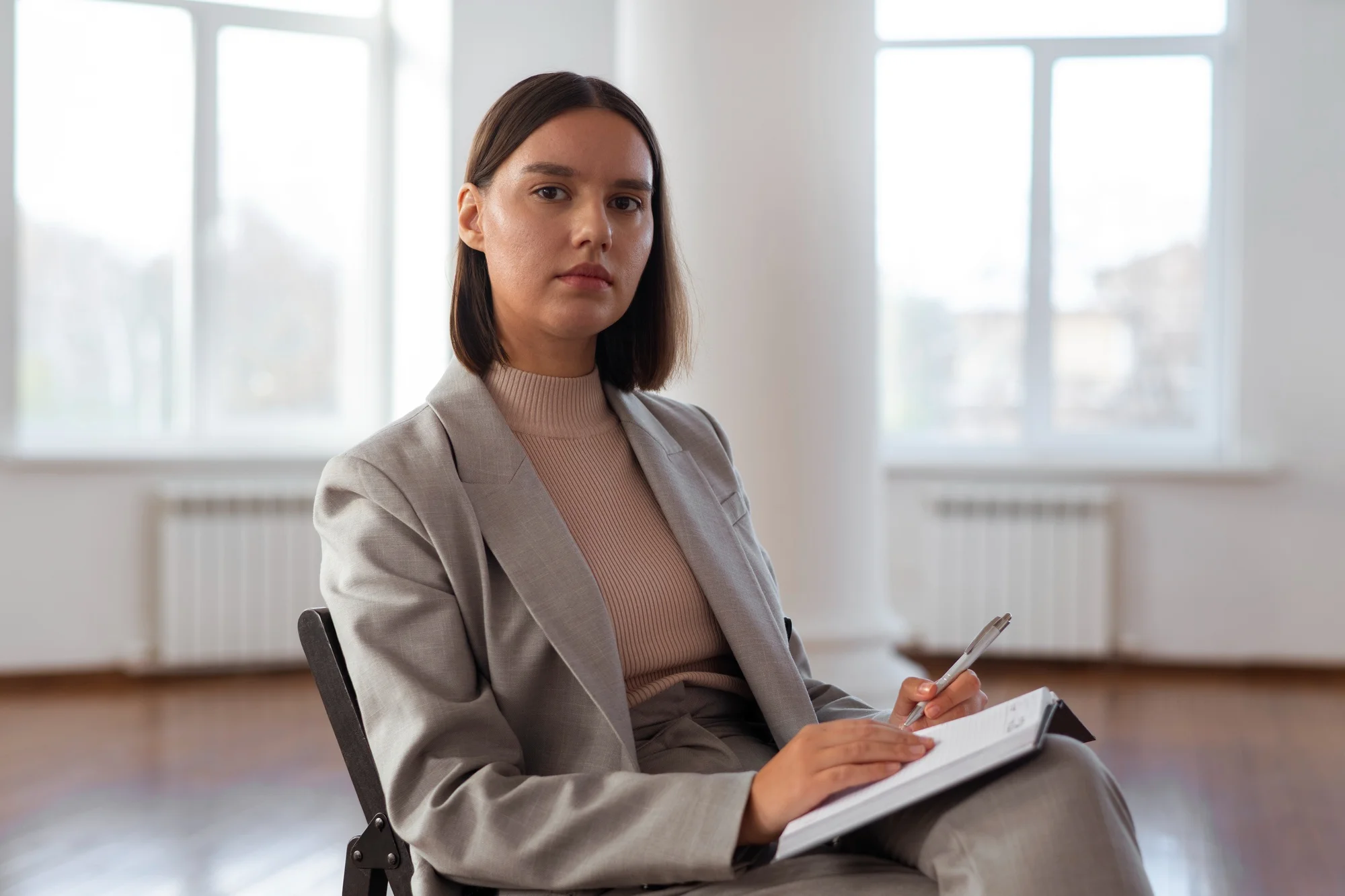 Professional woman in an office setting